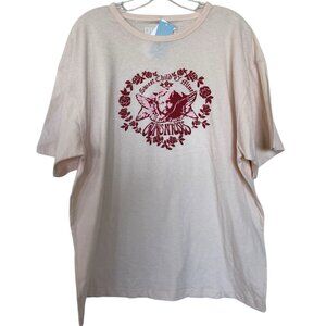 Guns N Roses Sweet Child O Mine Pink T-Shirt Womens Size Large Pink Short Sleeve